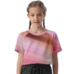 Gradient Brown, Green, Pink, Orange Kids  Basic Tee by ConteMonfrey