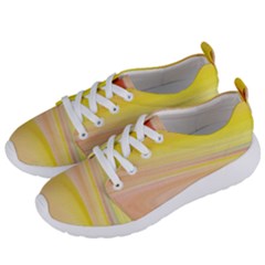 Gradient Orange, Red Women s Lightweight Sports Shoes by ConteMonfrey