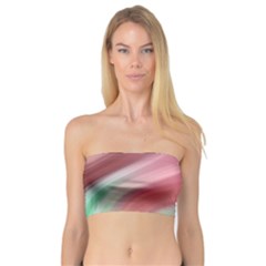 Gradient Pink Green Bandeau Top by ConteMonfrey