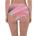 Gradient pink green Reversible High-Waist Bikini Bottoms View4