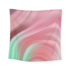 Gradient Pink Green Square Tapestry (small) by ConteMonfrey