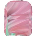 Gradient pink green Full Print Backpack View1