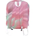 Gradient pink green Full Print Backpack View2