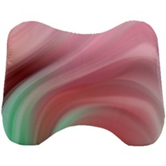 Gradient Pink Green Head Support Cushion by ConteMonfrey