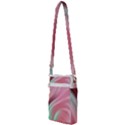 Gradient pink green Multi Function Travel Bag View2