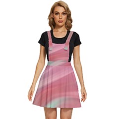 Gradient Pink Green Apron Dress