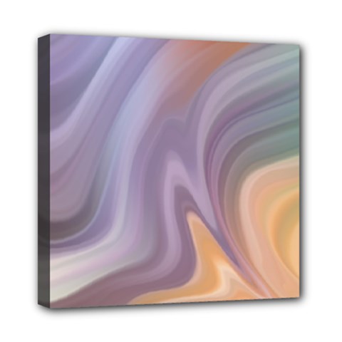 Gradient Purple Orange Mini Canvas 8  X 8  (stretched) by ConteMonfrey