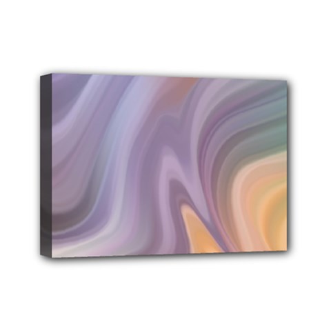 Gradient Purple Orange Mini Canvas 7  X 5  (stretched) by ConteMonfrey