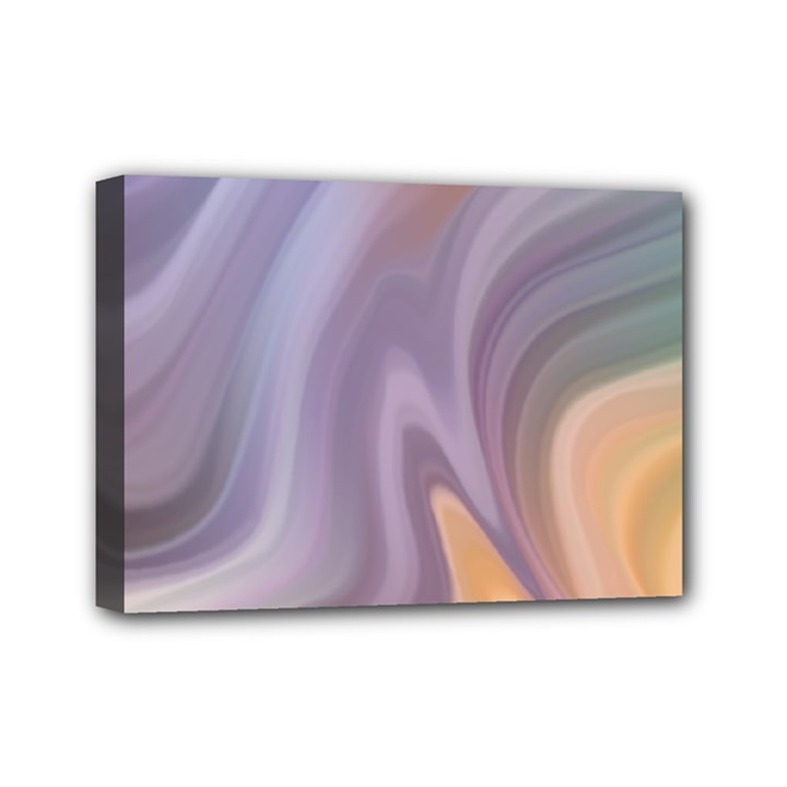 Gradient purple orange Mini Canvas 7  x 5  (Stretched)