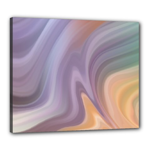 Gradient Purple Orange Canvas 24  X 20  (stretched) by ConteMonfrey