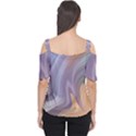 Gradient purple orange Cutout Shoulder Tee View2