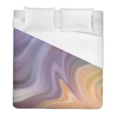 Gradient Purple Orange Duvet Cover (full/ Double Size) by ConteMonfrey