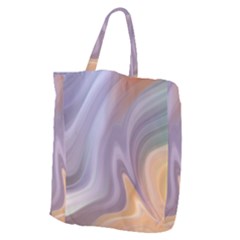 Gradient Purple Orange Giant Grocery Tote by ConteMonfrey