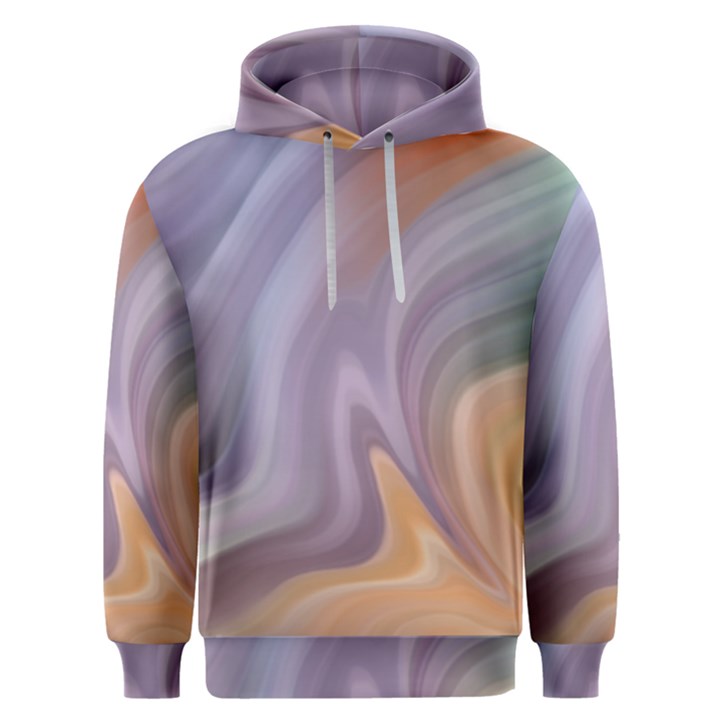 Gradient purple orange Men s Overhead Hoodie