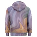 Gradient purple orange Men s Overhead Hoodie View2