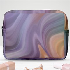 Gradient Purple Orange Make Up Pouch (large) by ConteMonfrey