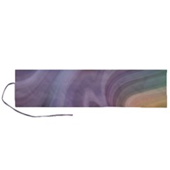 Gradient Purple Orange Roll Up Canvas Pencil Holder (l) by ConteMonfrey