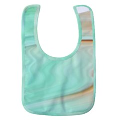 Gradient Green Orange Baby Bib by ConteMonfrey