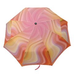 Gradient Pink Yellow Folding Umbrellas by ConteMonfrey