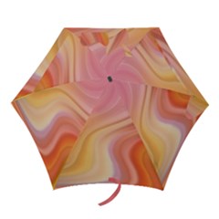 Gradient Pink Yellow Mini Folding Umbrellas by ConteMonfrey