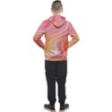 Gradient pink yellow Men s Pullover Hoodie View2