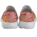 Gradient pink yellow Kids Lightweight Slip Ons View4