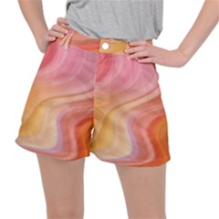 Gradient Pink Yellow Ripstop Shorts by ConteMonfrey