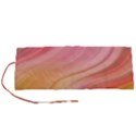 Gradient pink yellow Roll Up Canvas Pencil Holder (S) View1