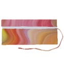 Gradient pink yellow Roll Up Canvas Pencil Holder (S) View2