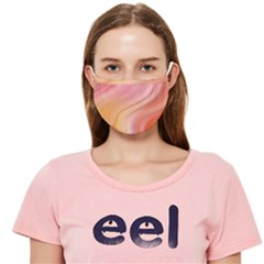 Gradient Pink Yellow Cloth Face Mask (adult) by ConteMonfrey