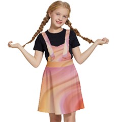 Gradient Pink Yellow Kids  Apron Dress by ConteMonfrey