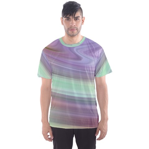 Gradient Blue Green Men s Sport Mesh Tee by ConteMonfrey