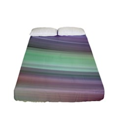 Gradient Blue Green Fitted Sheet (full/ Double Size) by ConteMonfrey