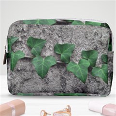 Vine On Damaged Wall Photo Make Up Pouch (medium) by dflcprintsclothing