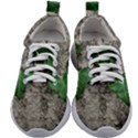 Vine On Damaged Wall Photo Kids Athletic Shoes View1