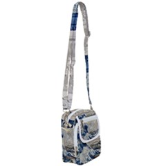 Wave Sea Ocean Splash Water Surf Foam Movement Shoulder Strap Belt Bag by Wegoenart