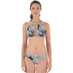 Wave Sea Ocean Splash Water Surf Foam Movement Perfectly Cut Out Bikini Set by Wegoenart