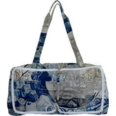 Wave Sea Ocean Splash Water Surf Foam Movement Multi Function Bag by Wegoenart