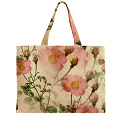 Flowers Petals Stem Bouquet Flora Floral Bloom Zipper Mini Tote Bag by Wegoenart