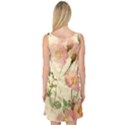 Flowers Petals Stem Bouquet Flora Floral Bloom Sleeveless Satin Nightdress View2