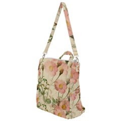 Flowers Petals Stem Bouquet Flora Floral Bloom Crossbody Backpack by Wegoenart