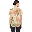 Flowers Petals Stem Bouquet Flora Floral Bloom Women s Short Sleeve Shirt View2