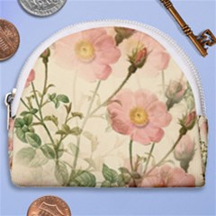 Flowers Petals Stem Bouquet Flora Floral Bloom Horseshoe Style Canvas Pouch by Wegoenart