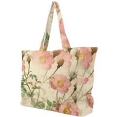 Flowers Petals Stem Bouquet Flora Floral Bloom Simple Shoulder Bag by Wegoenart