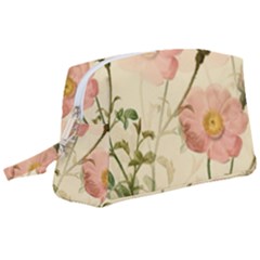 Flowers Petals Stem Bouquet Flora Floral Bloom Wristlet Pouch Bag (large) by Wegoenart