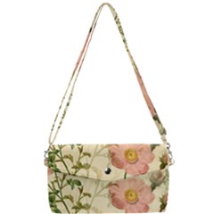 Flowers Petals Stem Bouquet Flora Floral Bloom Removable Strap Clutch Bag by Wegoenart