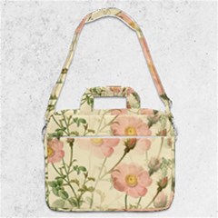 Flowers Petals Stem Bouquet Flora Floral Bloom Macbook Pro 13  Shoulder Laptop Bag  by Wegoenart