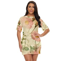 Flowers Petals Stem Bouquet Flora Floral Bloom Just Threw It On Dress by Wegoenart