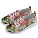 Flowers Vintage Background Retro Floral Stem Women s Lightweight Sports Shoes View2