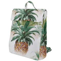 Pineapple Pattern Background Seamless Vintage Flap Top Backpack by Wegoenart